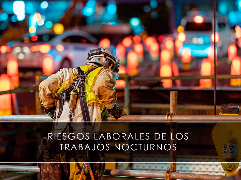 ¿Cuáles son los riesgos de trabajar en el turno de noche?