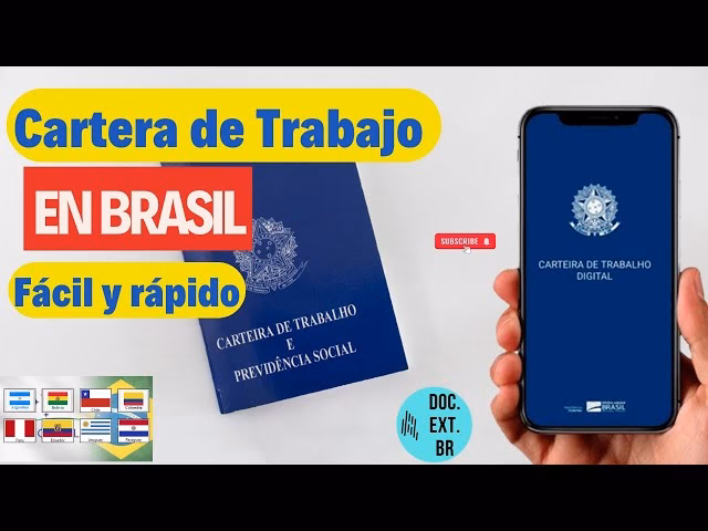 ¿Cómo saber el número de la cartera de trabajo en Brasil?