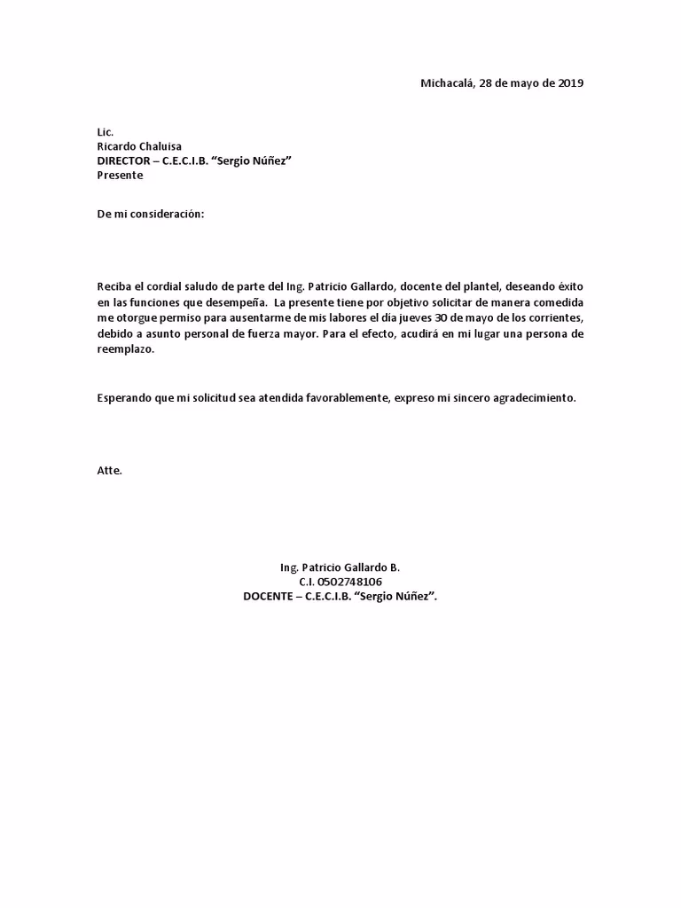 ¿Qué es un reemplazo en el trabajo?