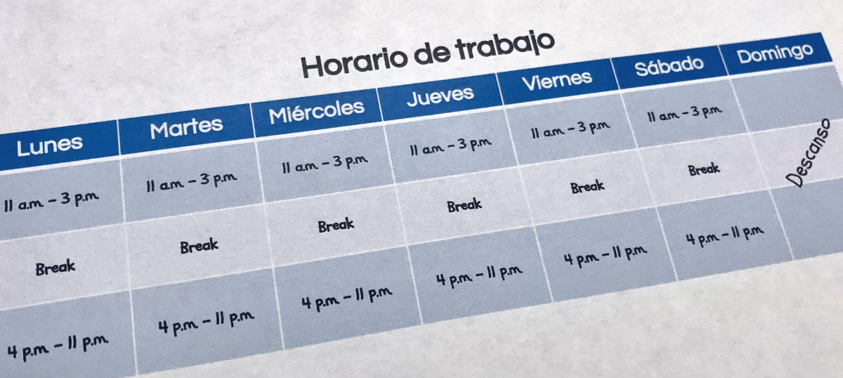 ¿Cuánto gana un chef por hora en Estados Unidos?