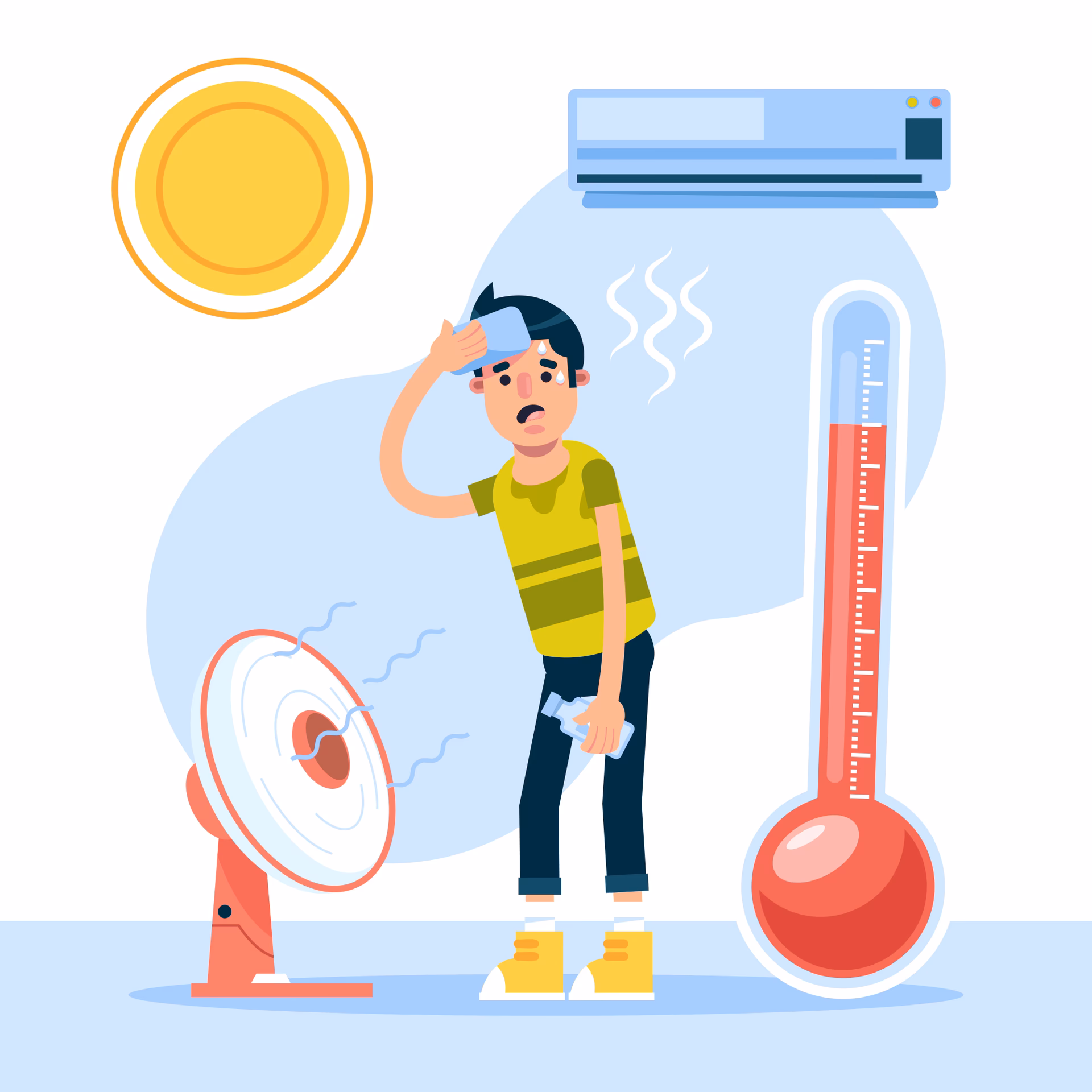 ¿Cuál es la temperatura según OSHA en el lugar de trabajo?
