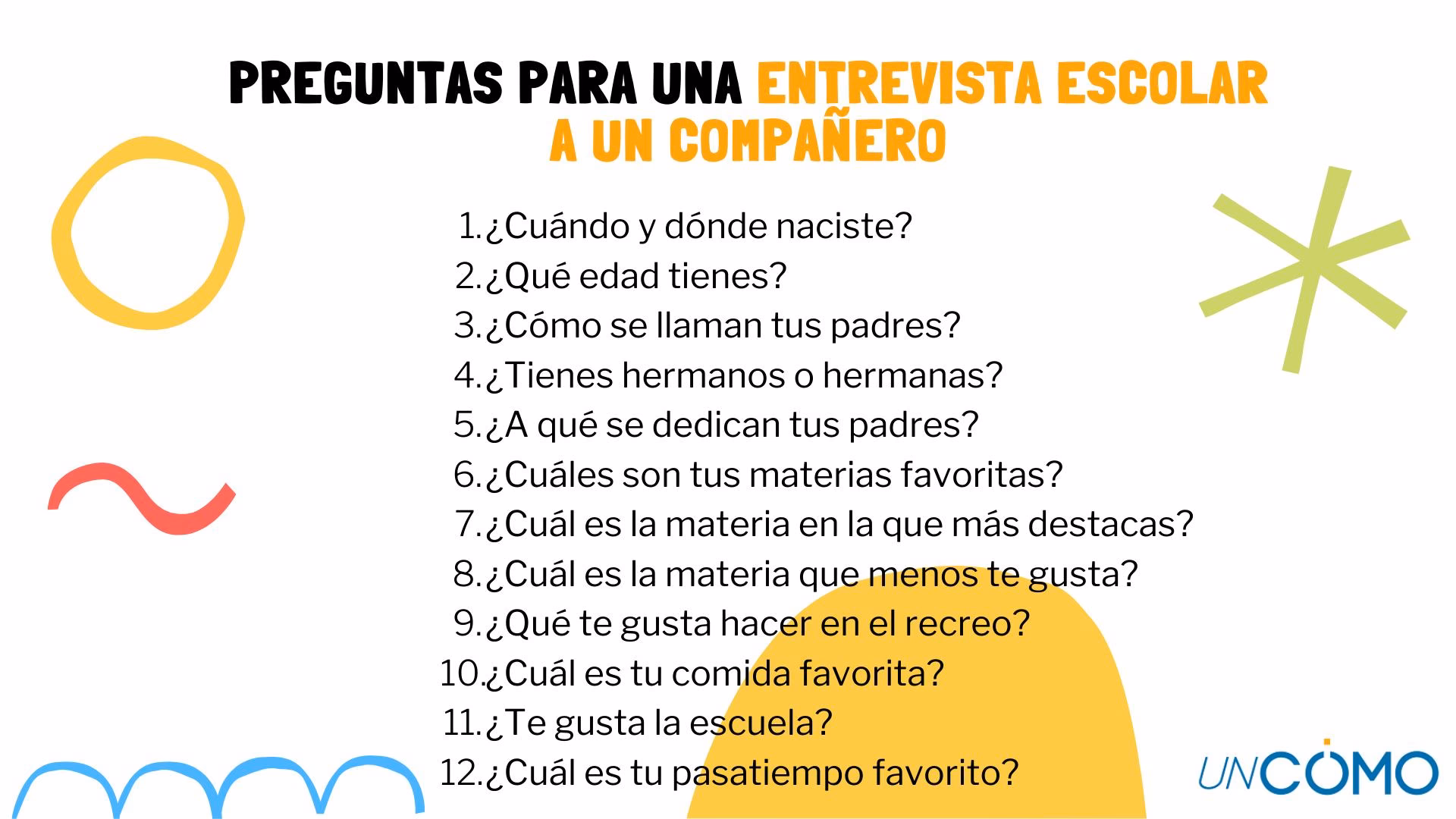 ¿Qué tipos de preguntas existen en la entrevista?