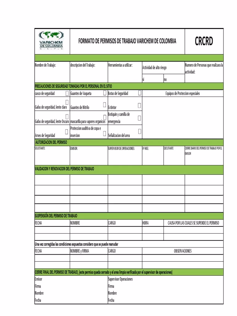 ¿Qué es un permiso de trabajo tipo C?