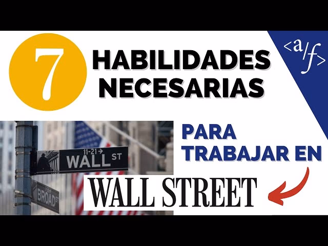 ¿Qué estudia la gente que trabaja en Wall Street?
