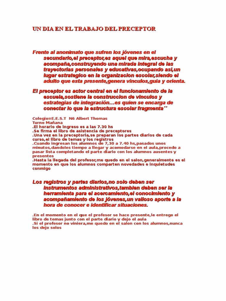 ¿Se debe pagar a los preceptores?