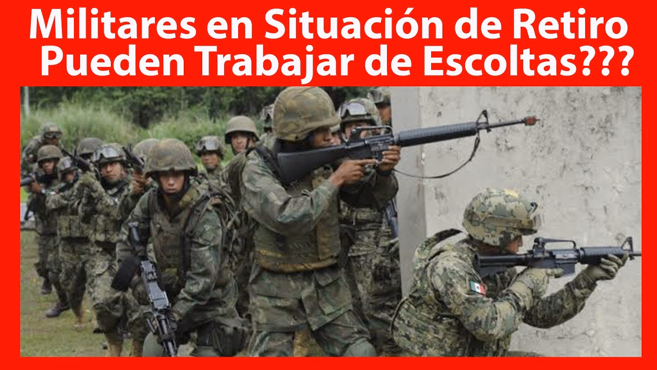¿Cómo ser escolta militar?