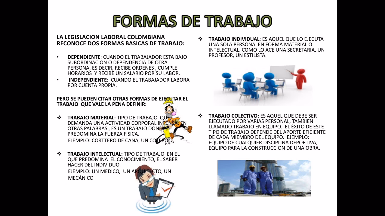 ¿Cuáles son los trabajadores dependientes?