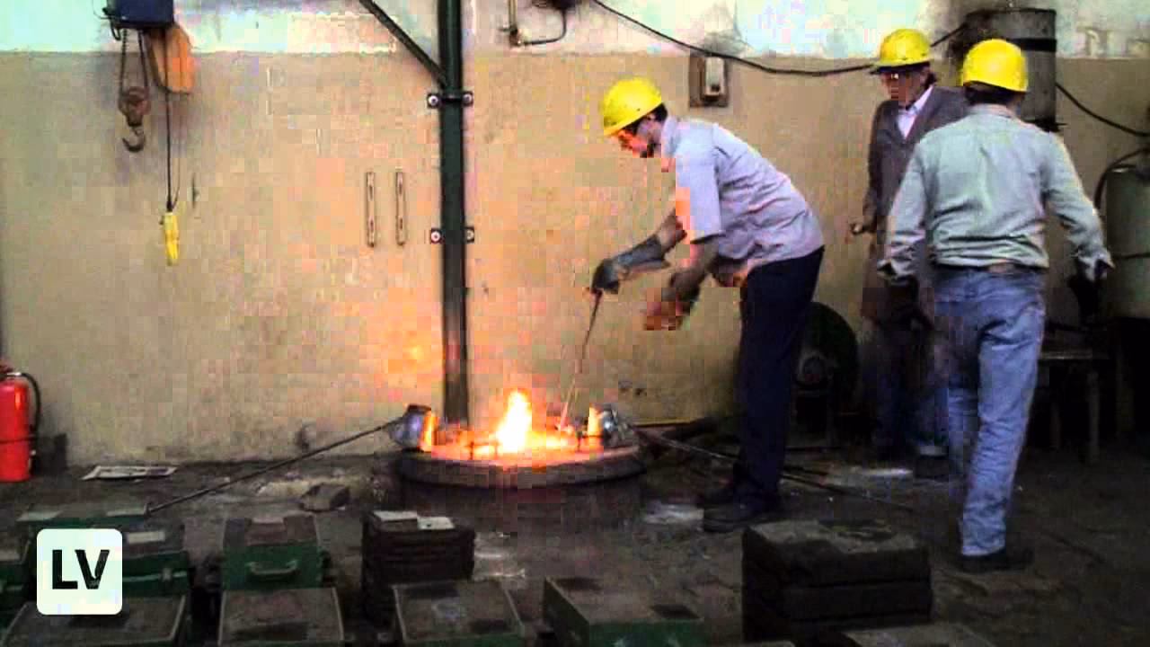 ¿Cómo es el trabajo de fundición?