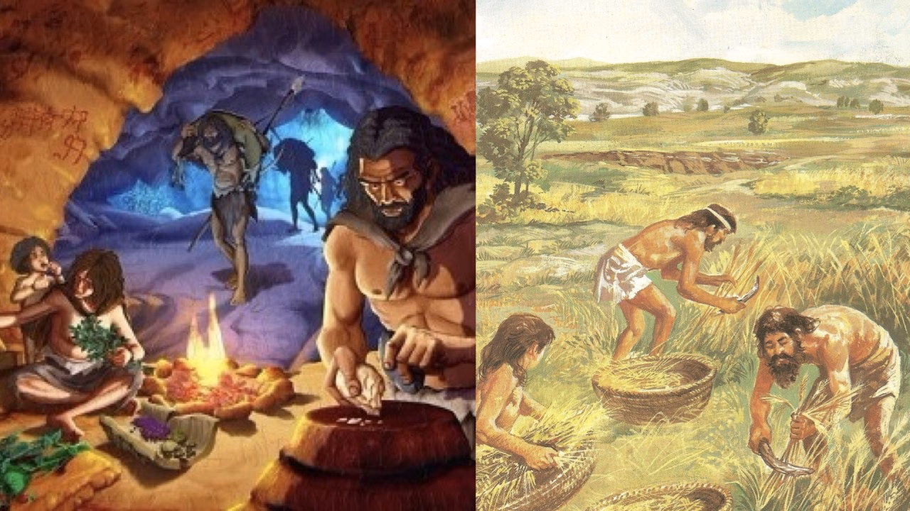 ¿Cómo trabajaba el ser humano en la prehistoria?