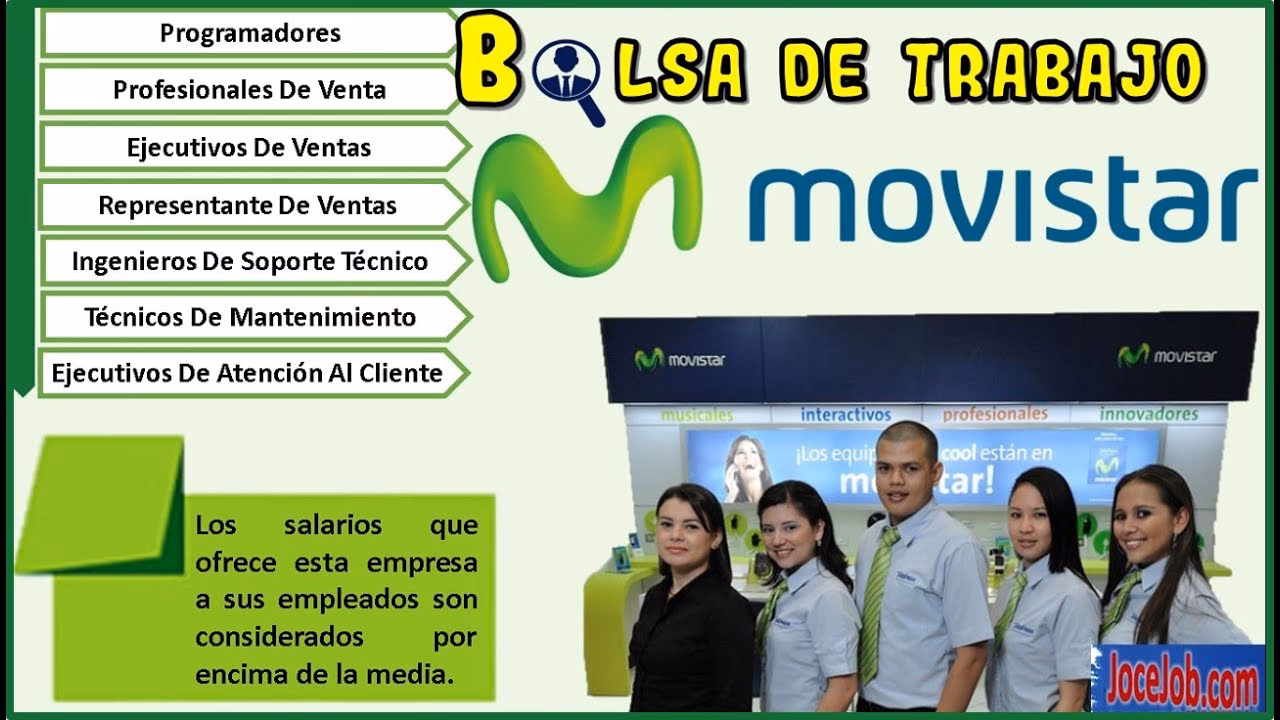 ¿Qué empresa trabaja para Movistar?