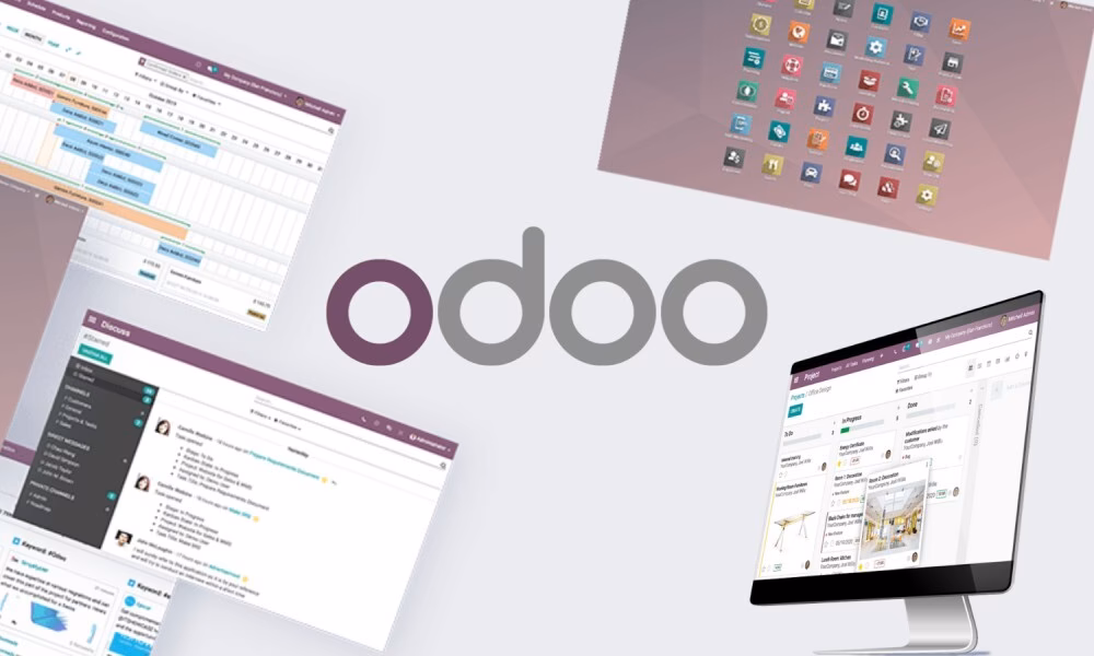 What is the salary range for Odoo?