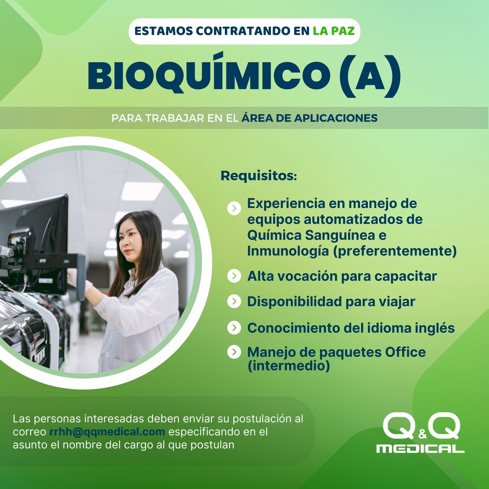 ¿Dónde trabajan la mayoría de los bioquímicos?
