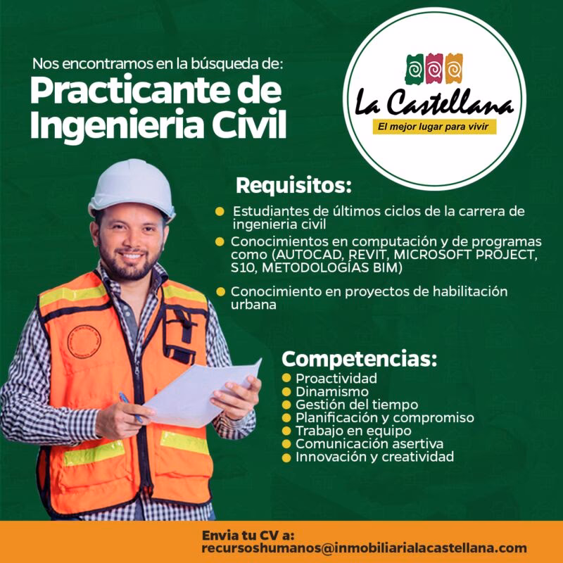 ¿Qué puedo trabajar si soy ingeniero civil?
