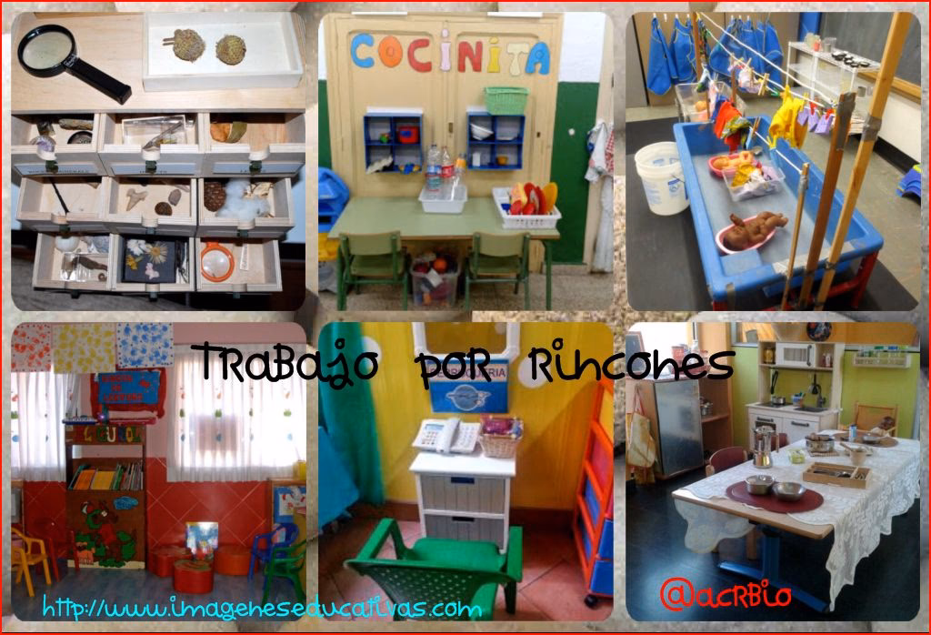 ¿Qué significa trabajar por rincones?