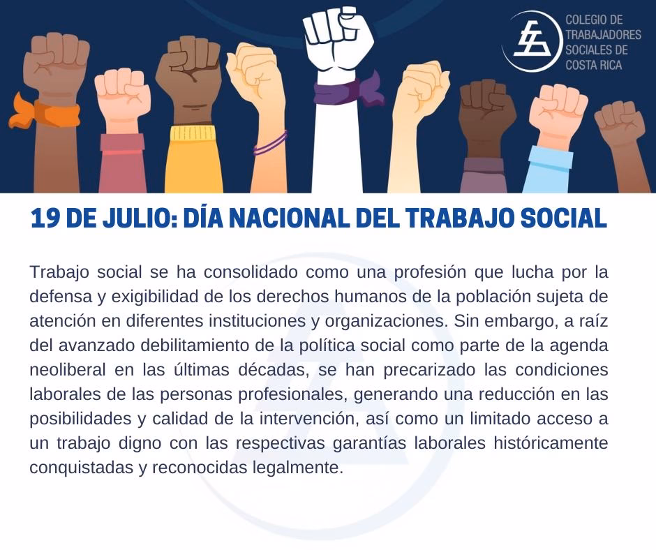 ¿Qué hace un trabajador social en Costa Rica?