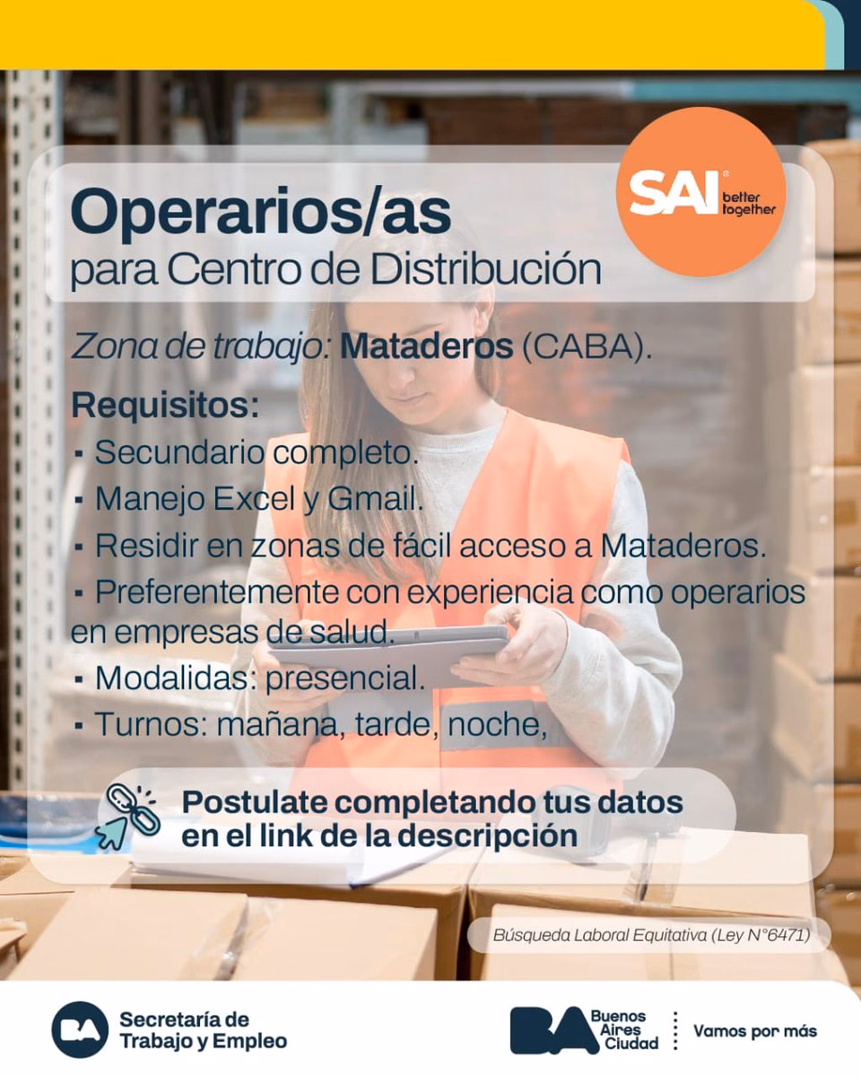 ¿A qué hora empieza a trabajar en Buenos Aires?